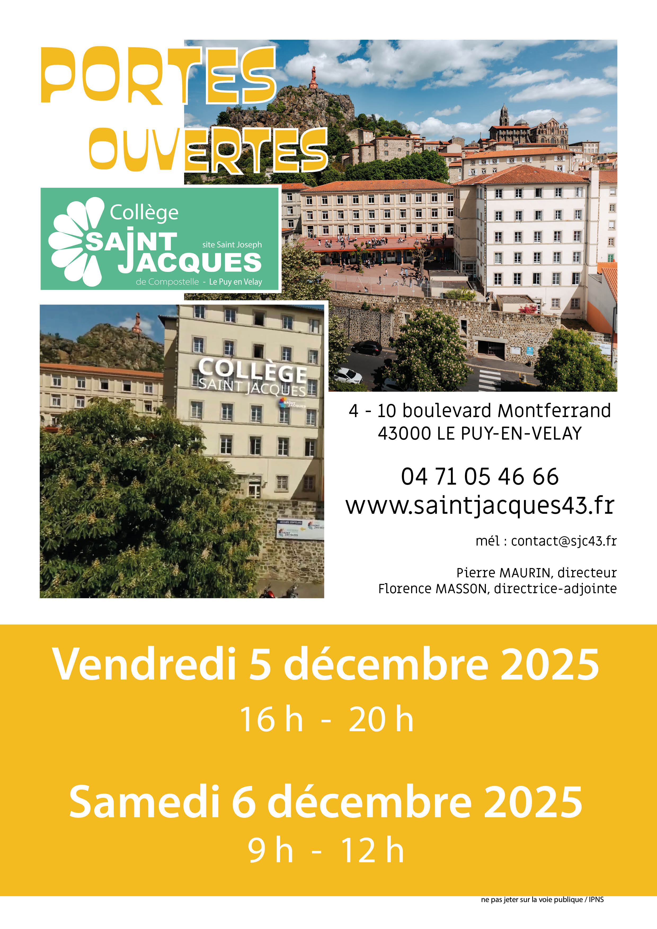 DECOUVREZ NOTRE NOUVEAU COLLEGE ST JACQUES