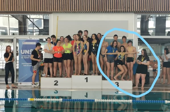 UNSS natation